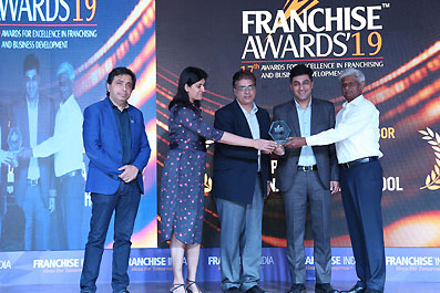 Aptech International Preschool won the Best Emerging Franchisor Award (International) at the Franchise Awards 2019