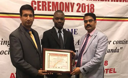 Aptech Uganda receives an honourable recognition