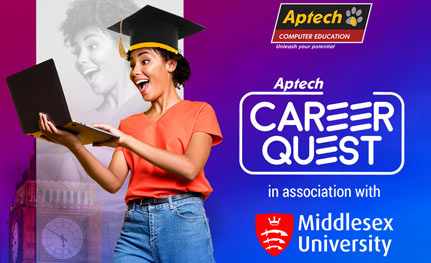 Huge scholarships granted at Aptech Career Quest 2020